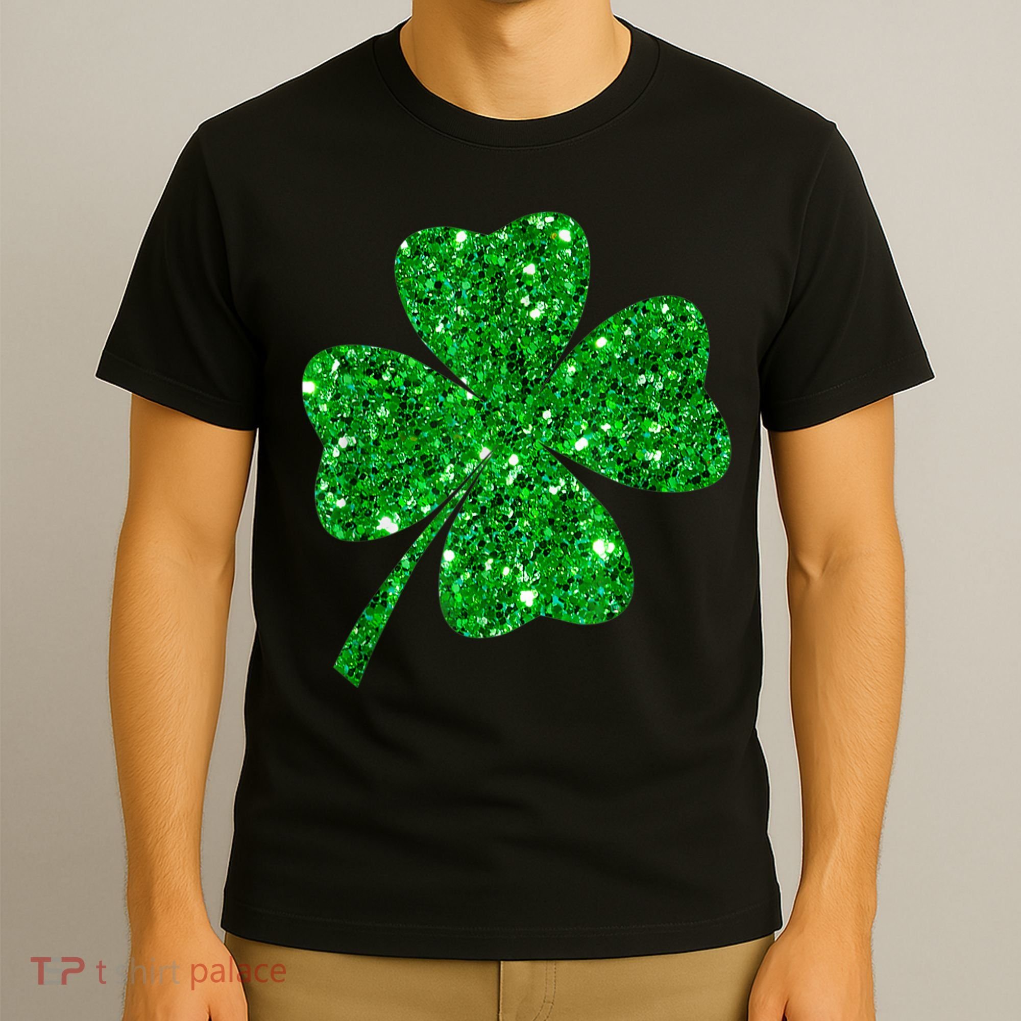 Sparkle Clover Irish Shirt For St Patricks & Pattys Day T-Shirt