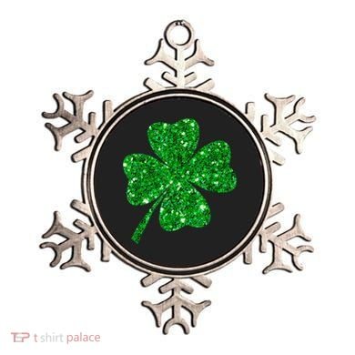 Sparkle Clover Irish Shirt For St Patricks & Pattys Day Ornament