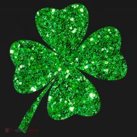 Sparkle Clover Irish Shirt For St Patricks & Pattys Day Ornament thumb 1