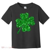 Sparkle Clover Irish Shirt For St Patricks & Pattys Day Toddler T-Shirt thumb 0