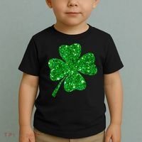 Sparkle Clover Irish Shirt For St Patricks & Pattys Day Toddler T-Shirt thumb 2