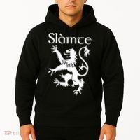 Slainte Cheers In Scots Gaelic Scottish Lion Rampant Hoodie thumb 2