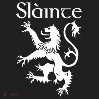 Slainte Cheers In Scots Gaelic Scottish Lion Rampant Hat thumb 2
