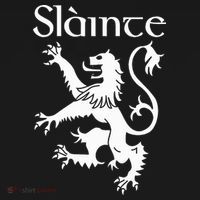 Slainte Cheers In Scots Gaelic Scottish Lion Rampant Toddler Hoodie thumb 2