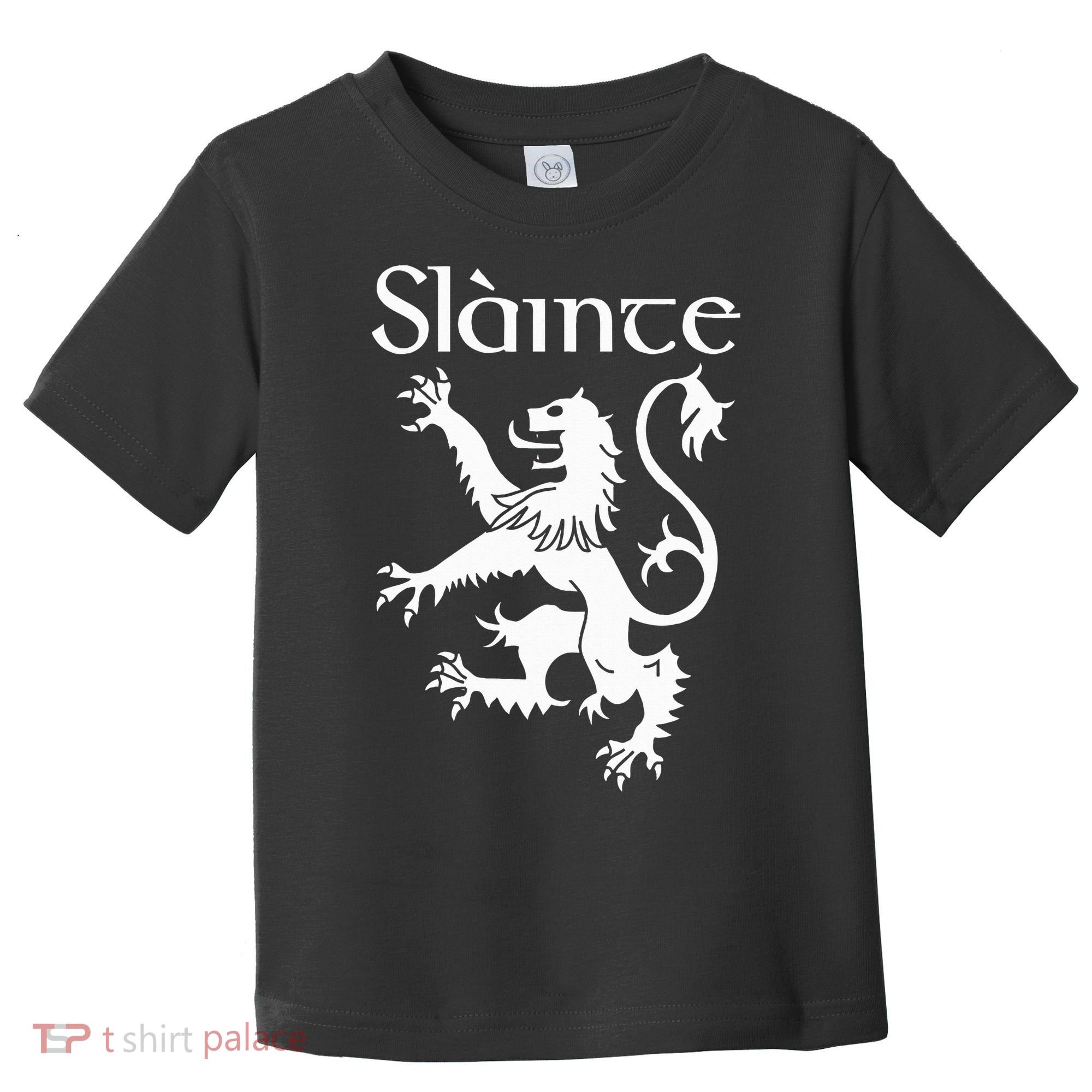 Slainte Cheers In Scots Gaelic Scottish Lion Rampant Toddler T-Shirt