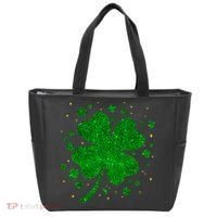 Sparkle Clover Irish For St Patricks & Pattys Day Tote Bag thumb 0