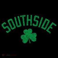 Southside Chicago Irish Shamrock Distressed Green Print Funny Gift Coffee Mug thumb 5