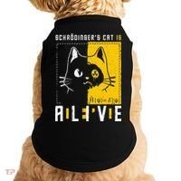 SchrodingerS Cat Is Dead And Alive Quantum Physics Doggie Tank thumb 0