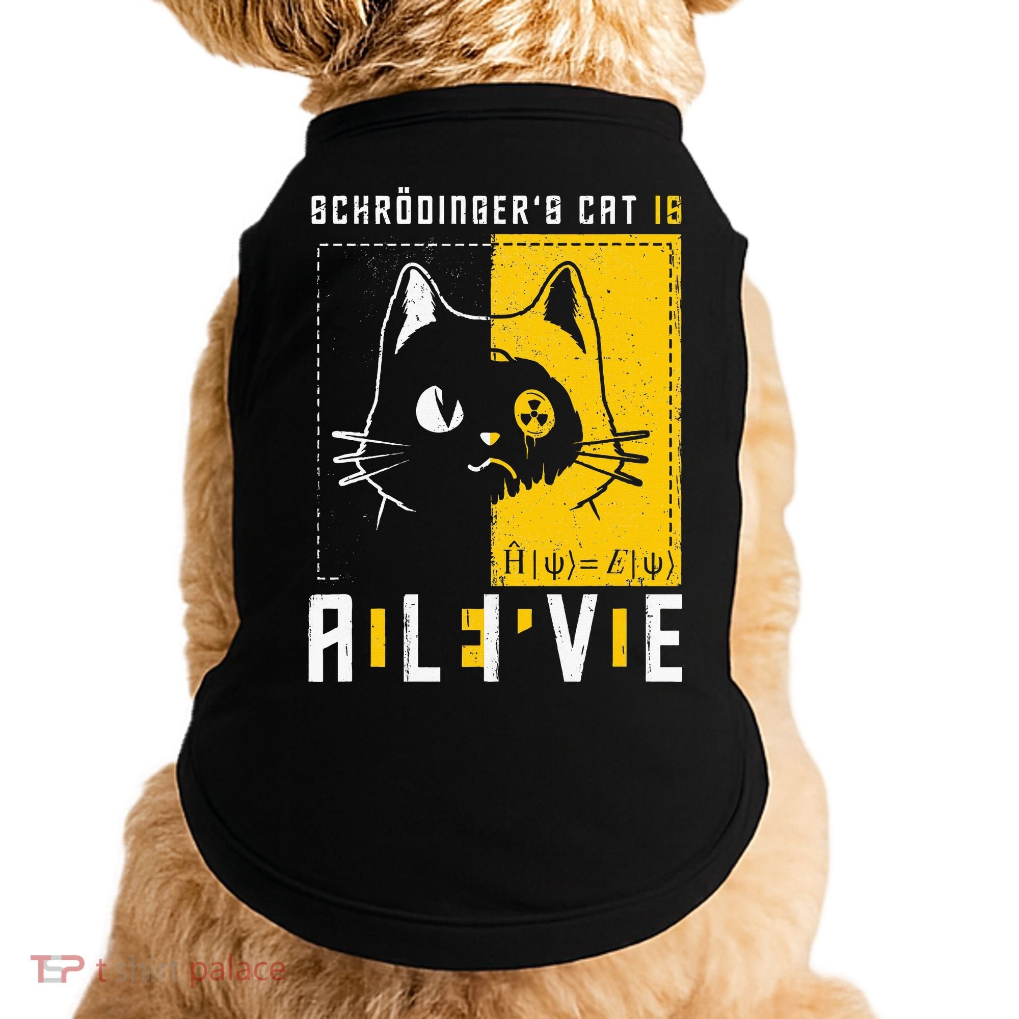 SchrodingerS Cat Is Dead And Alive Quantum Physics Doggie Tank