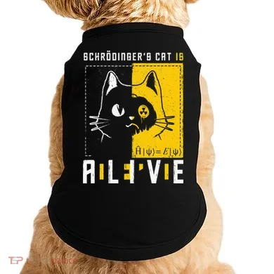 SchrodingerS Cat Is Dead And Alive Quantum Physics Doggie Tank