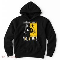SchrodingerS Cat Is Dead And Alive Quantum Physics Hoodie thumb 0
