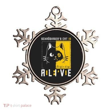 SchrodingerS Cat Is Dead And Alive Quantum Physics Ornament