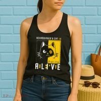 SchrodingerS Cat Is Dead And Alive Quantum Physics Women's Tank Top thumb 2
