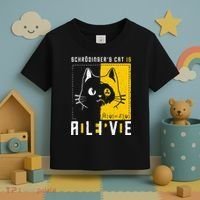SchrodingerS Cat Is Dead And Alive Quantum Physics Toddler T-Shirt thumb 3