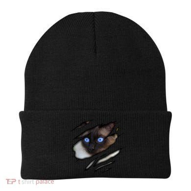 Siamese Cat In Me Design Cadesign Purebred Cat Gift Beanie