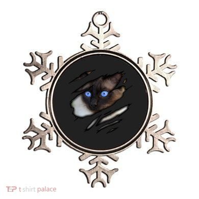 Siamese Cat In Me Design Cadesign Purebred Cat Gift Ornament