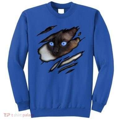 Siamese Cat In Me Design Cadesign Purebred Cat Gift Sweatshirt