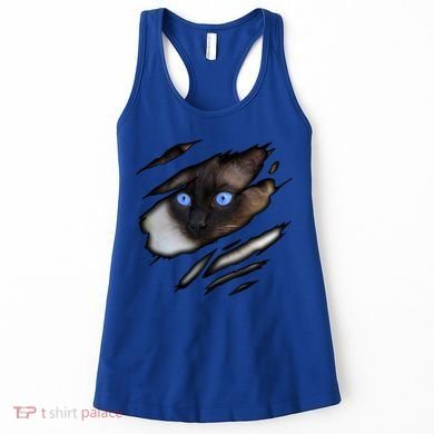 Siamese Cat In Me Design Cadesign Purebred Cat Gift Women's Tank Top