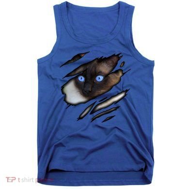 Siamese Cat In Me Design Cadesign Purebred Cat Gift Tank Top