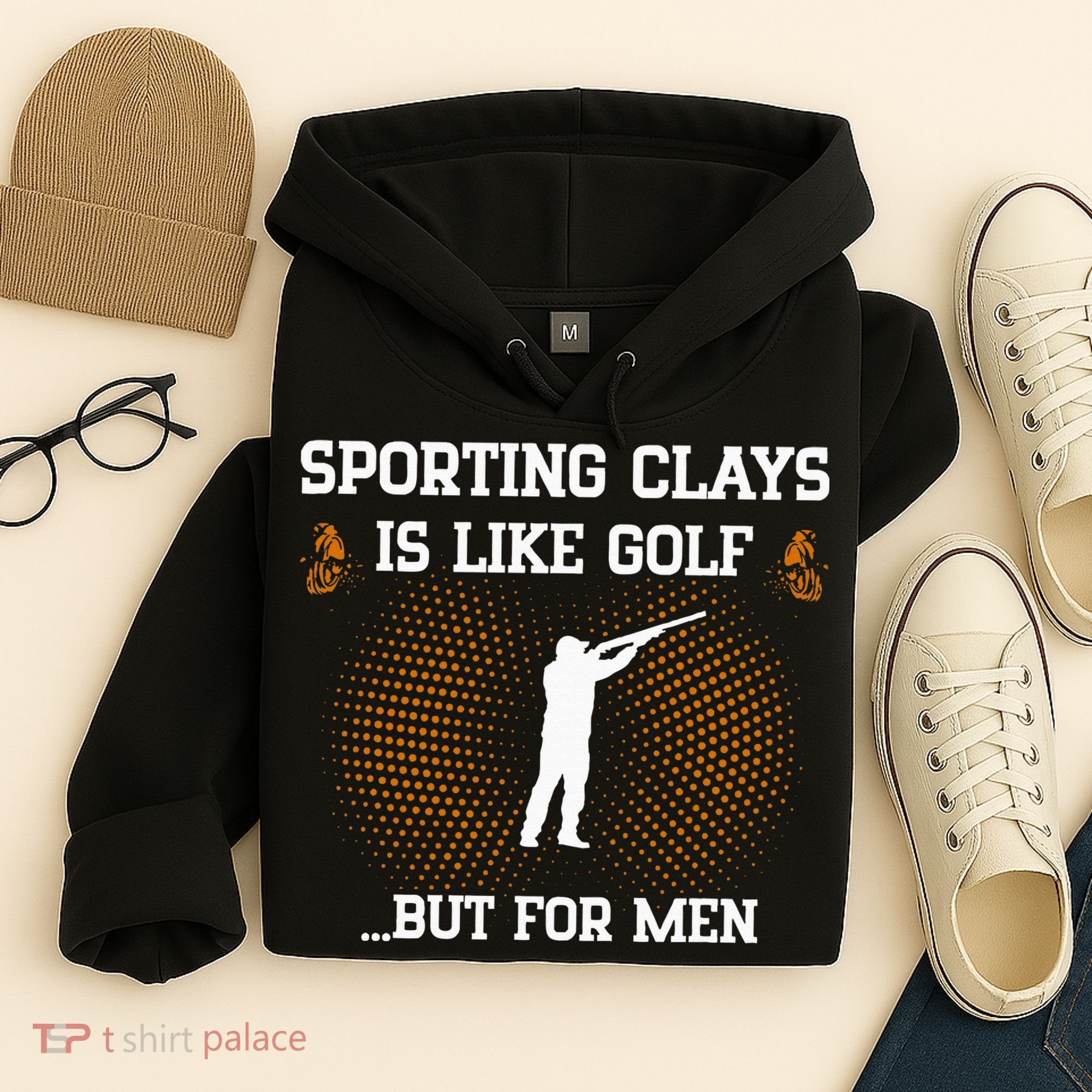 Sporting Clays Is Like Golf But For Trap Skeet Shooting Hoodie