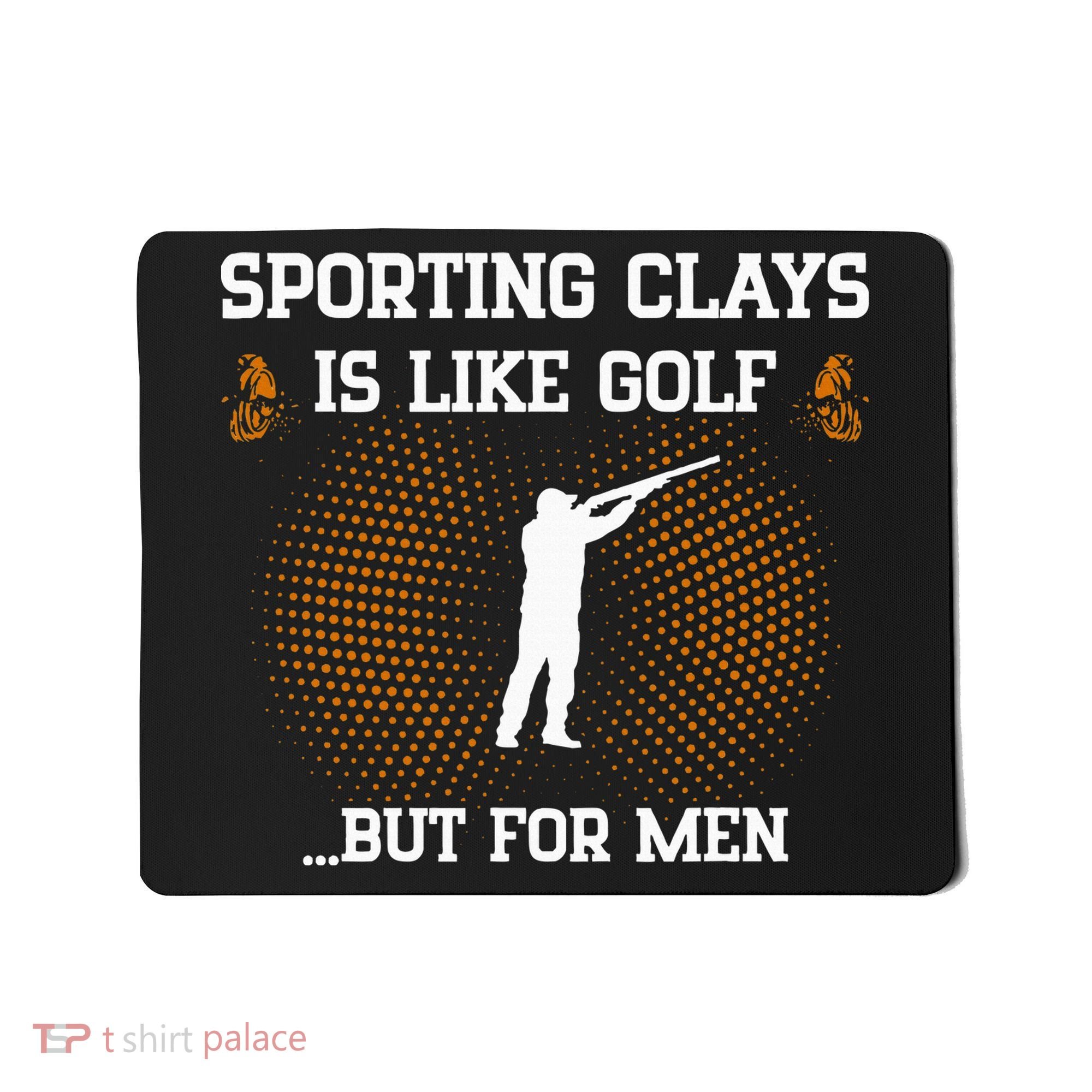 Sporting Clays Is Like Golf But For Trap Skeet Shooting Mousepad