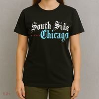 Southside Chicago Il Vintage Distressed T-Shirt thumb 4