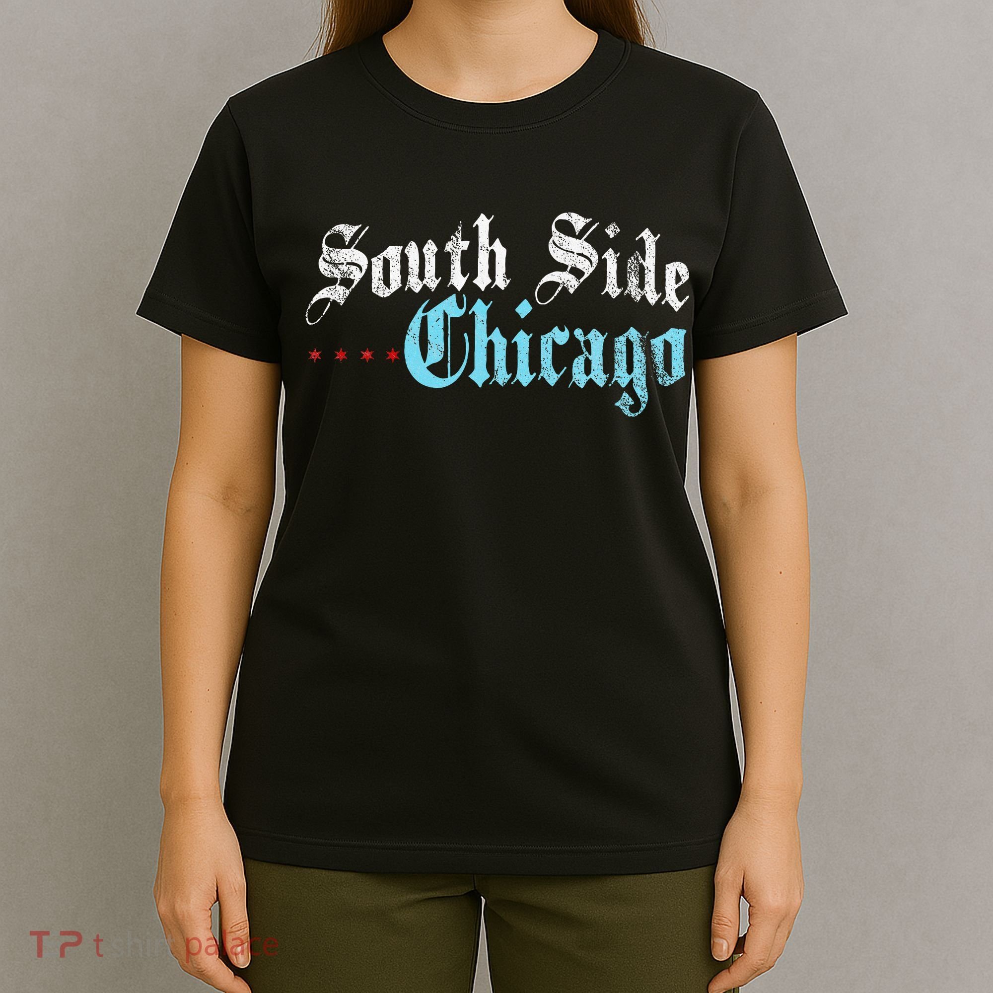 Southside Chicago Il Vintage Distressed T-Shirt