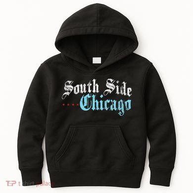Southside Chicago Il Vintage Distressed Kids Hoodie