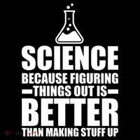 Science Because Figuring Things Out Is Better Ornament thumb 1