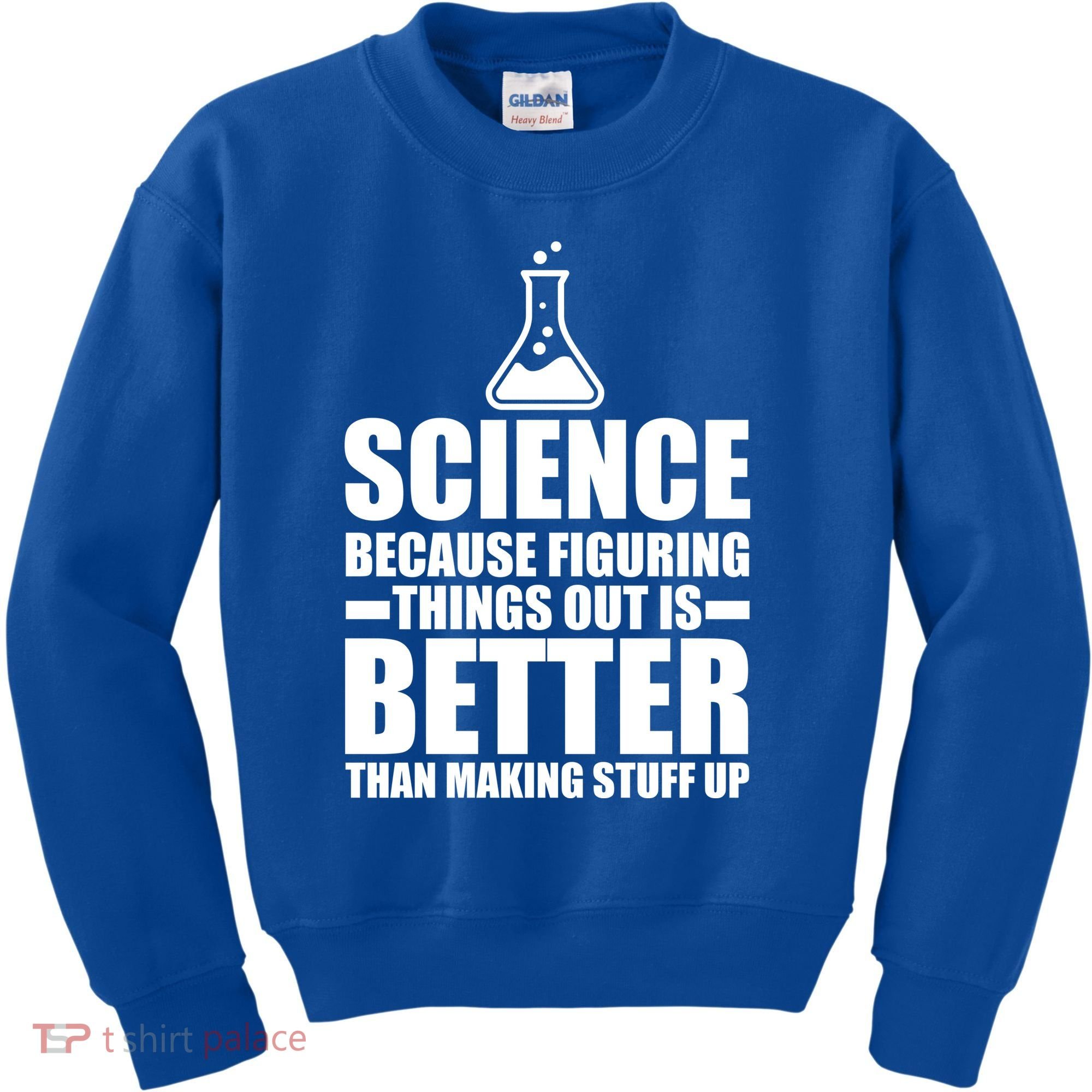 Science Because Figuring Things Out Is Better Kids Sweatshirt