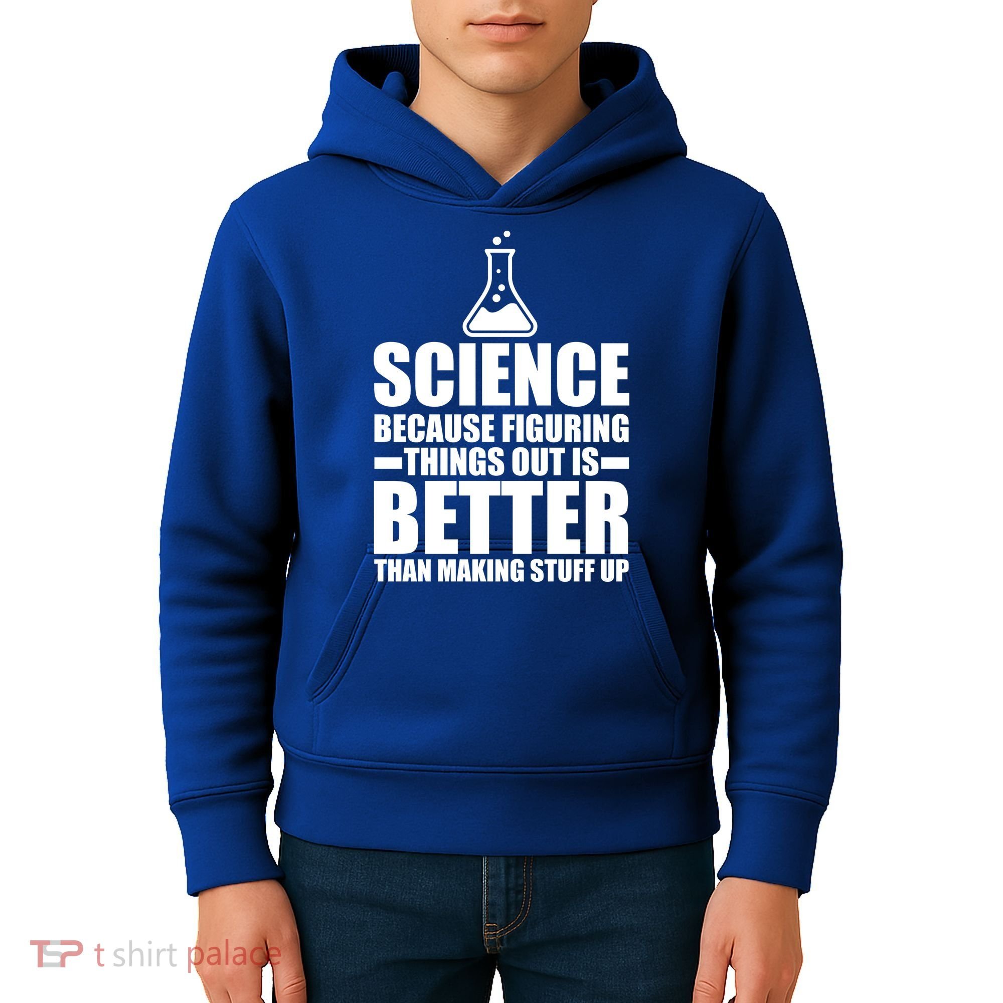Science Because Figuring Things Out Is Better Kids Hoodie