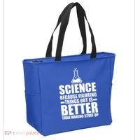 Science Because Figuring Things Out Is Better Tote Bag thumb 2