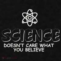 Science Doesn't Care What You Believe Ladies PosiCharge Tri-Blend Wicking Tank thumb 2