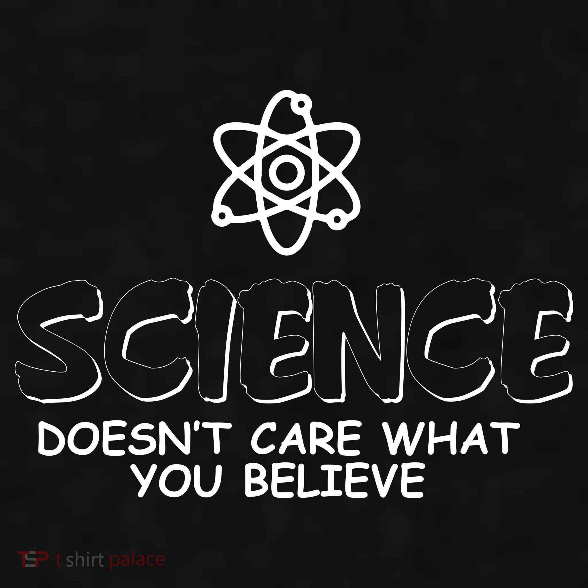 Science Doesn't Care What You Believe Ladies PosiCharge Tri-Blend Wicking Tank