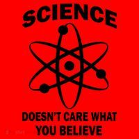 Science Doesn't Care What You Believe Atom Santa Hat thumb 1