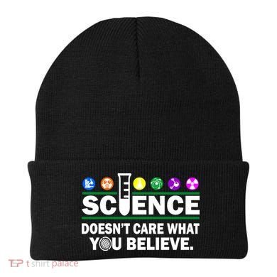 Science Doesn't Care What You Believe Saying Beanie