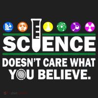 Science Doesn't Care What You Believe Saying Beanie thumb 2