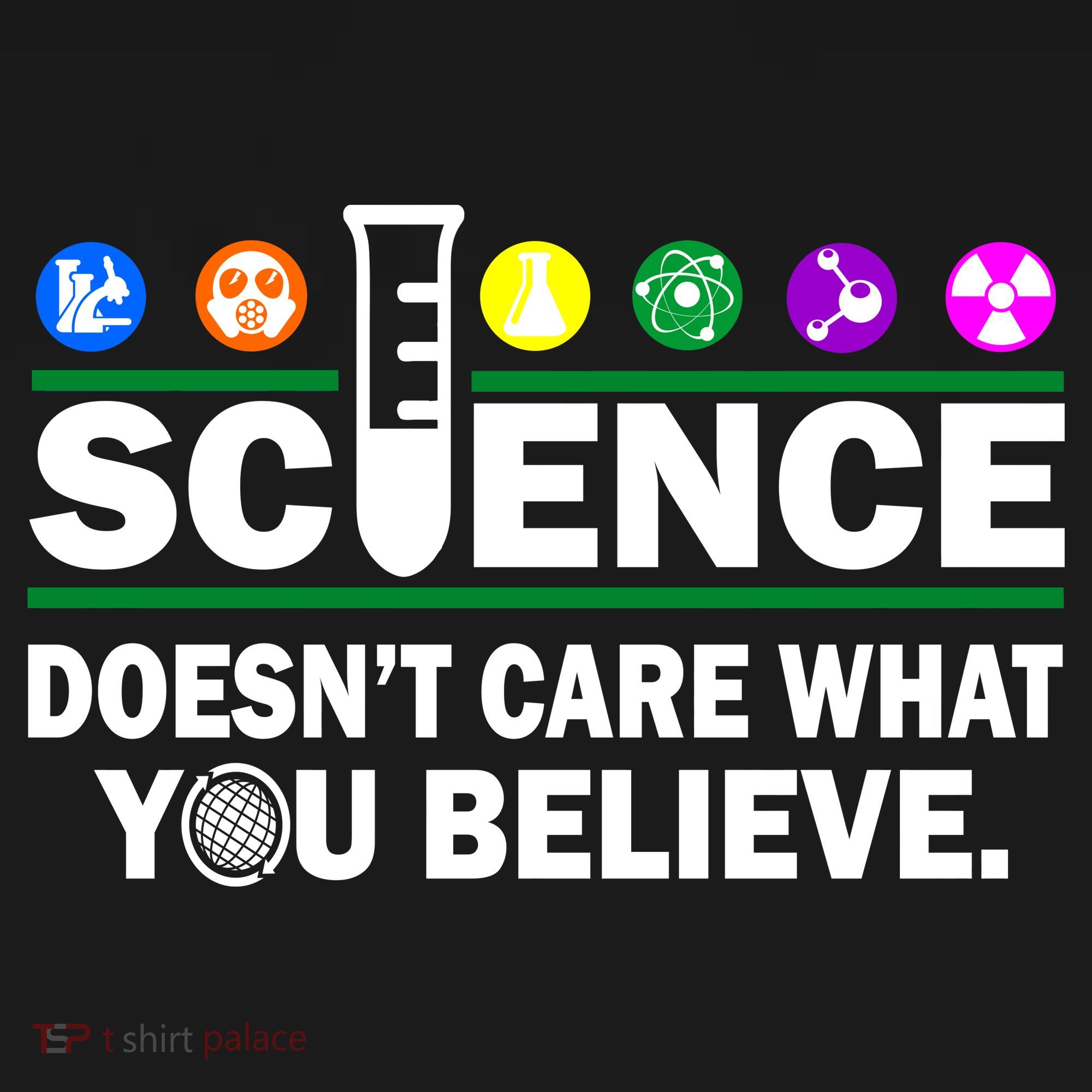 Science Doesn't Care What You Believe Saying Mousepad