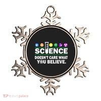 Science Doesn't Care What You Believe Saying Ornament thumb 0