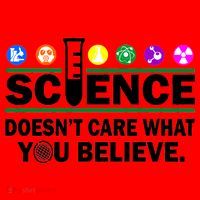 Science Doesn't Care What You Believe Saying Santa Hat thumb 1