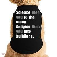 Science Flies You To The Moon Doggie Tank thumb 0