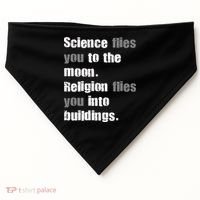 Science Flies You To The Moon USA-Made Doggie Bandana thumb 0