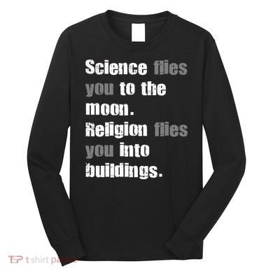Science Flies You To The Moon Long Sleeve Shirt