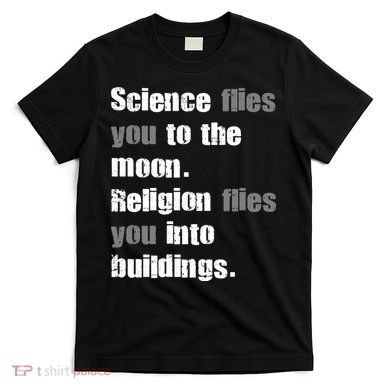 Science Flies You To The Moon T-Shirt