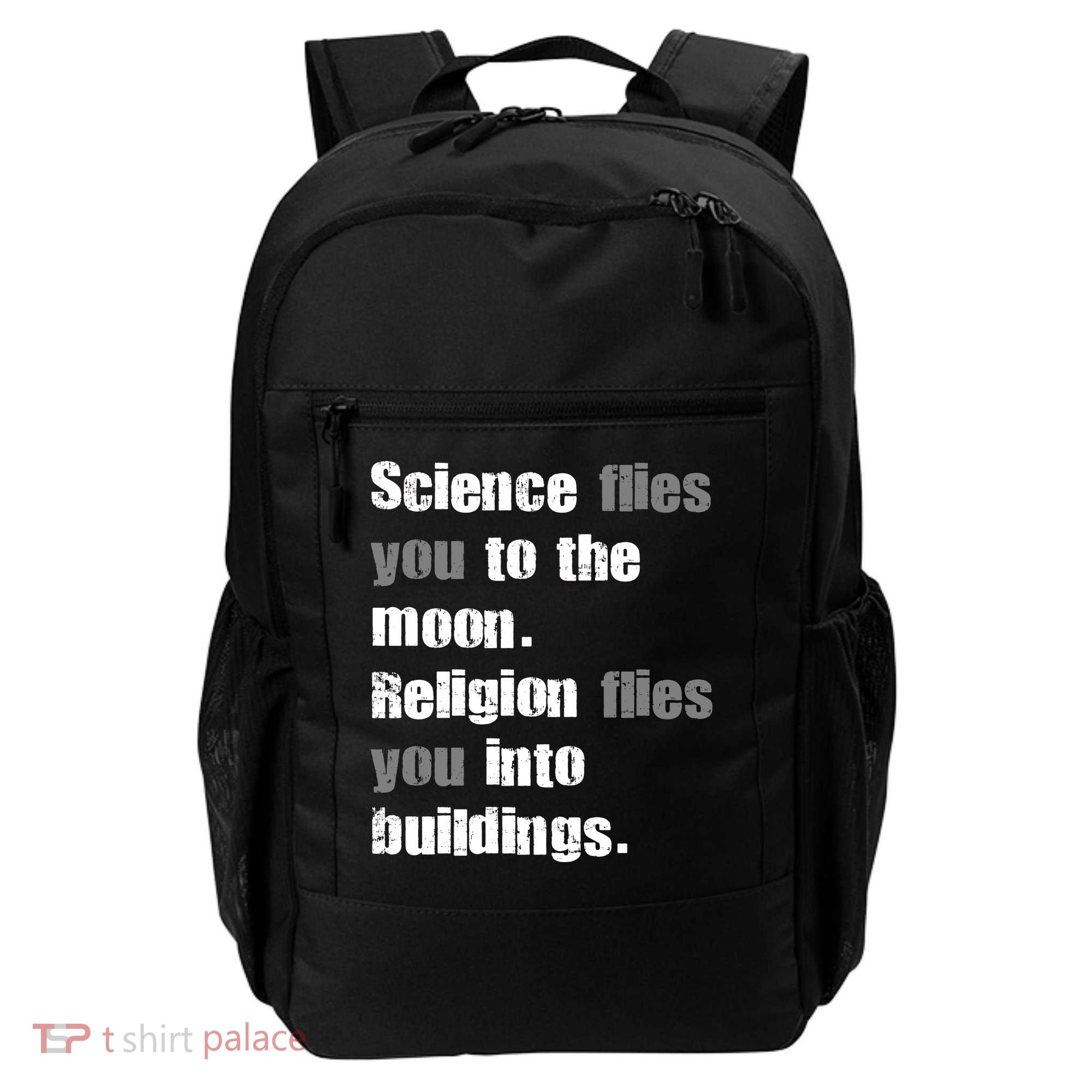 Science Flies You To The Moon Backpack