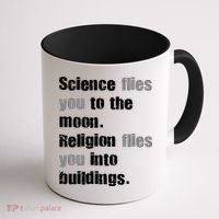 Science Flies You To The Moon Coffee Mug thumb 1