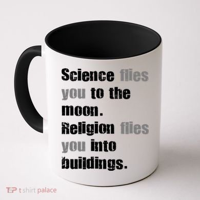Science Flies You To The Moon Coffee Mug