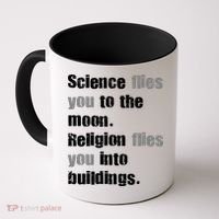 Science Flies You To The Moon Coffee Mug thumb 0