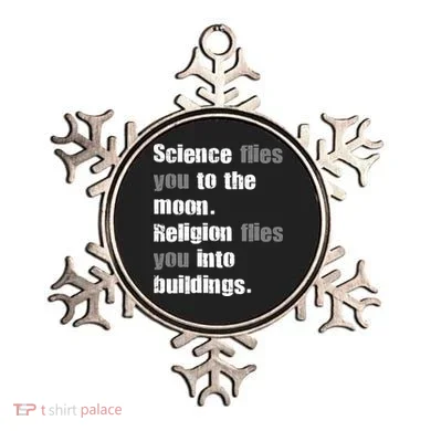 Science Flies You To The Moon Ornament