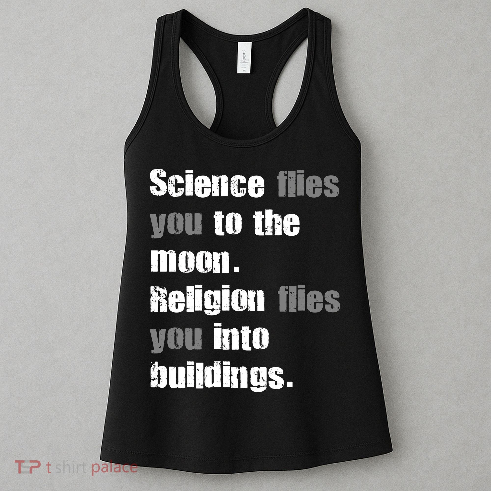 Science Flies You To The Moon Women's Tank Top